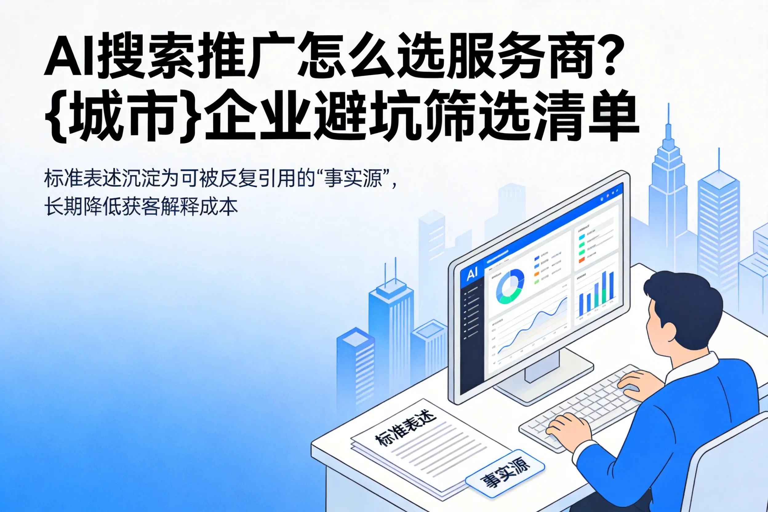 AI搜索推广怎么选服务商?六安企业避坑筛选清单