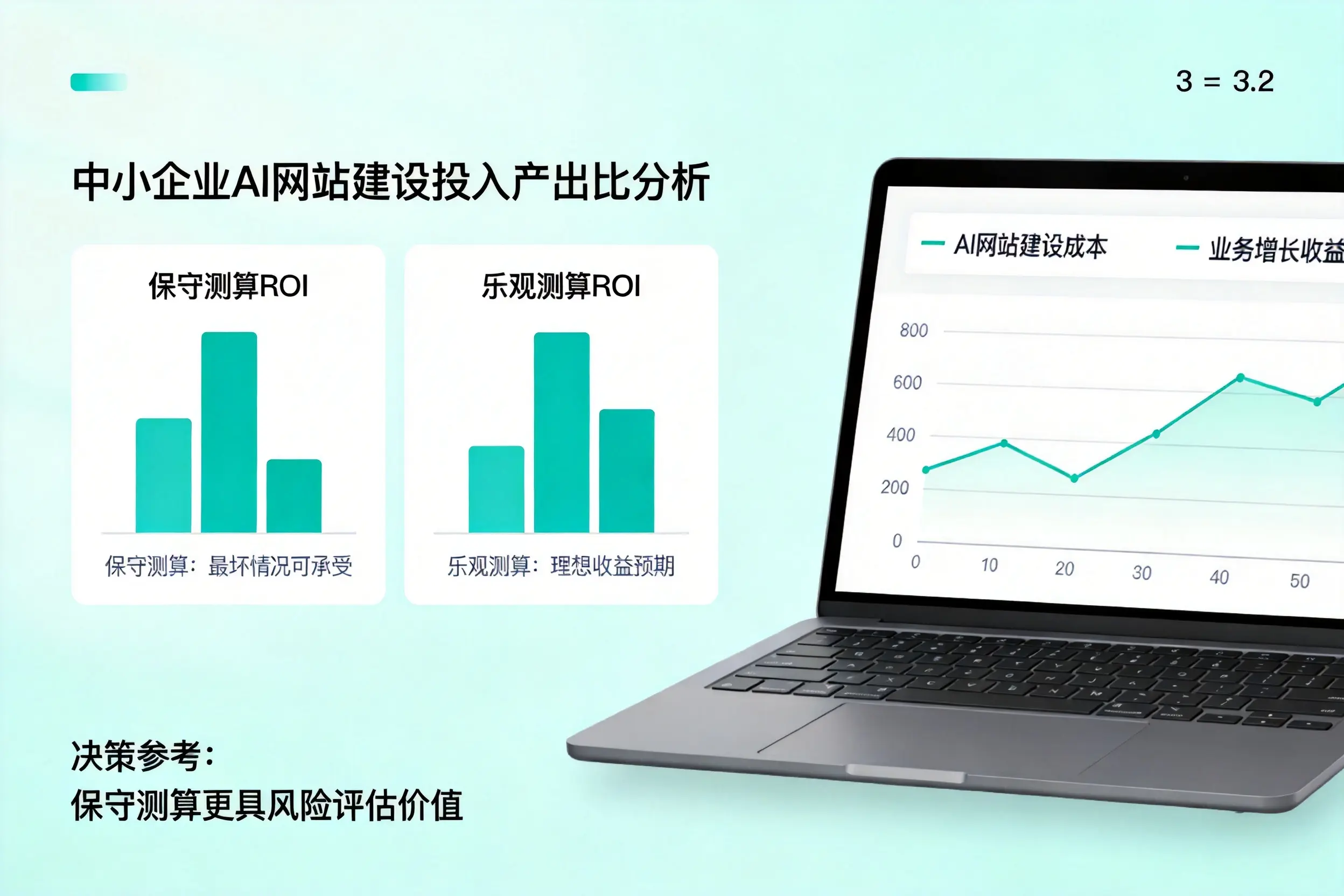 六安中小企业AI网站建设投入产出比怎么算？先看这份分析