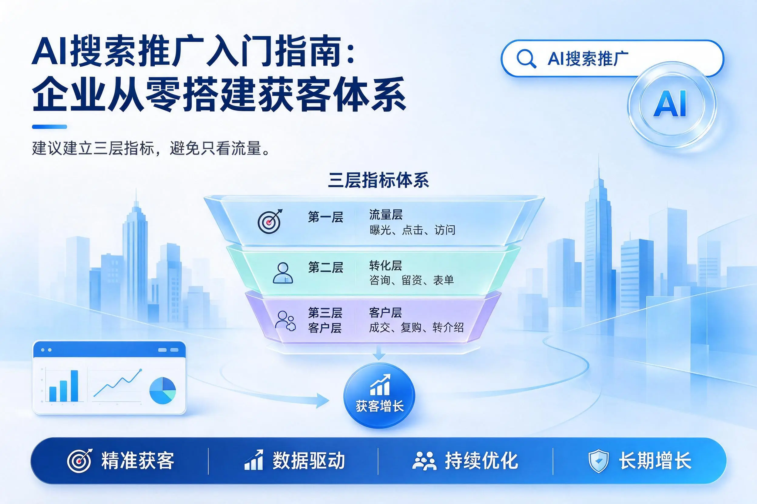AI搜索推广入门指南:六安企业从零搭建获客体系